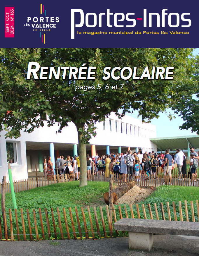 Couverture Portes-infos N°165 -  sept. oct. 2024