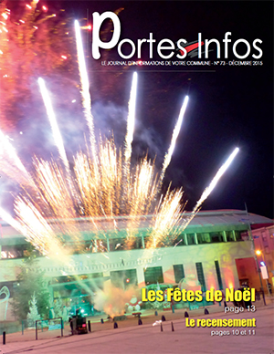 Couverture Portes-infos N° 73 - décembre 2015
