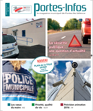 Couverture Portes-infos N° 74 - janvier 2016