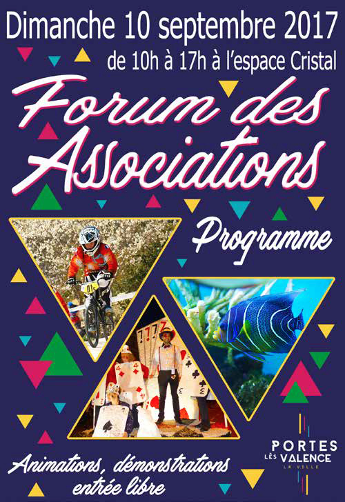 Affiche forum des associations 2017
