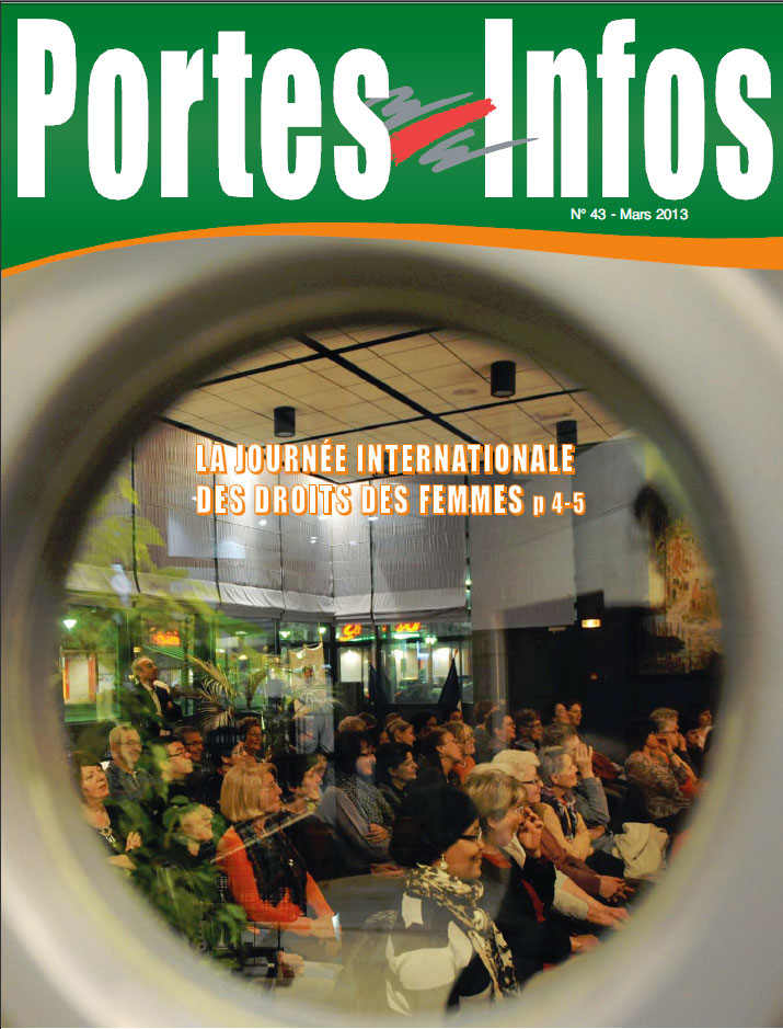 Couverture Portes-infos - mars 2013