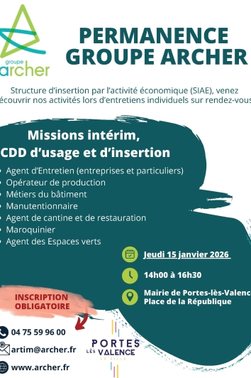 Le groupe Archer recrute !