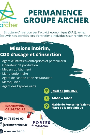 Le groupe Archer recrute !