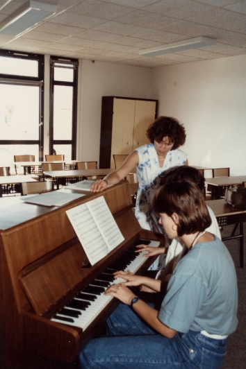 Ecole de musique, activité piano