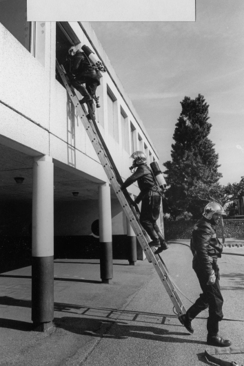 Manoeuvres des pompiers