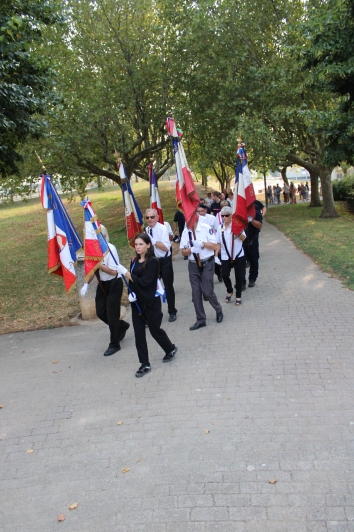 Cérémonie de la libération de Portes-lès-Valence