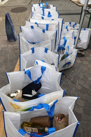 Animation au marché