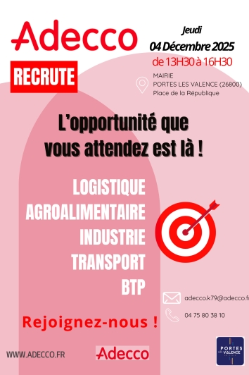 Recrutement ADECCO