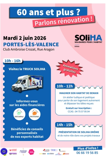 Information du truck SOLIHA