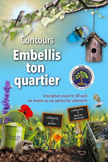 Affiche Embellis ton quartier 2026