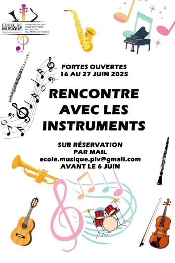 Portes ouvertes de l'école de musique
