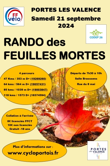 Randonnée des Feuilles mortes