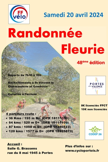 48ème randonnée fleurie