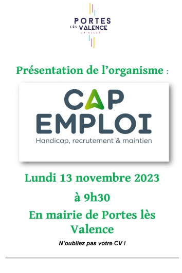 Présentation de Cap emploi