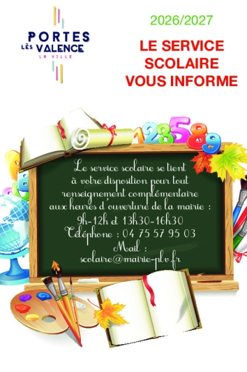 Livret scolaires 2026-2027