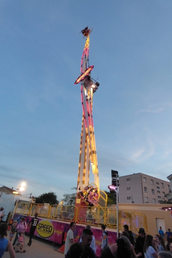 Fête foraine lors des fêtes de mai