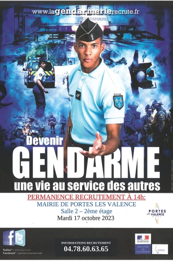 Recrutement gendarmerie