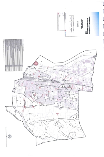 PLU : zone réservée - route de Monerit