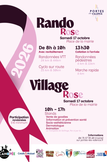 Le vIllage rose & randos