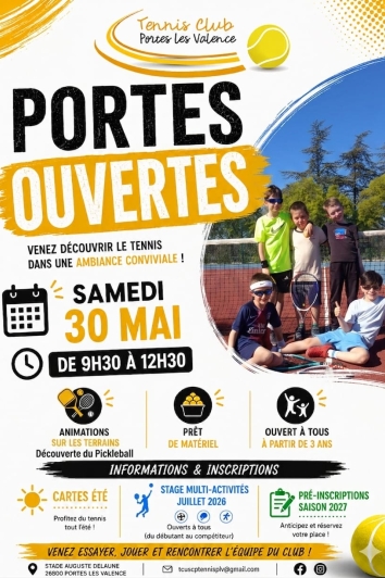 PORTES OUVERTES TENNIS
