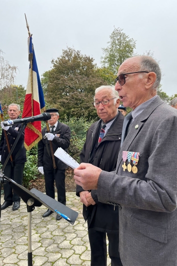 Cérémonie de l'Armistice du 11 novembre