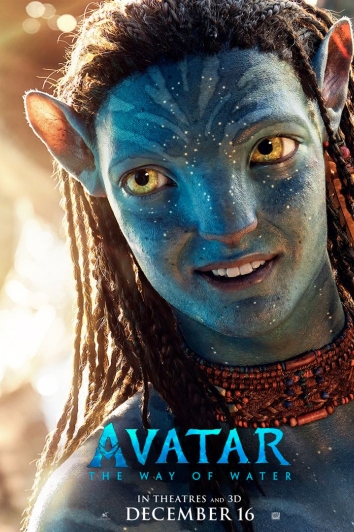 Affiche : avatar : la voie de l'eau 3D