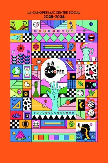 Plaquette d'activités à La MJC  Canopée 2025-2026