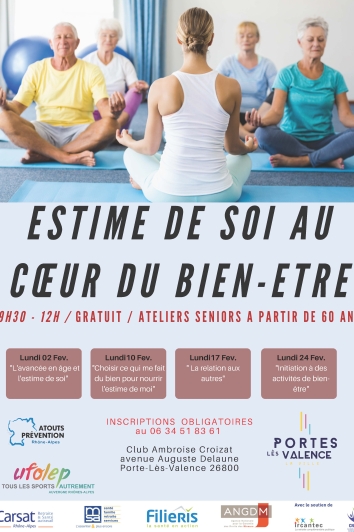 Ateliers : estime de soi