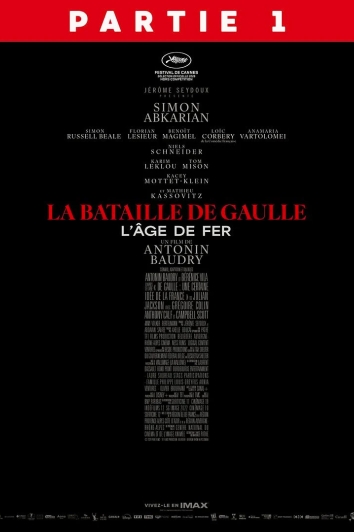 Affiche : La bataille de Gaulle partie1