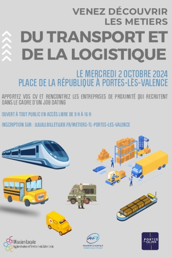 Les métiers du transport et de la logistique