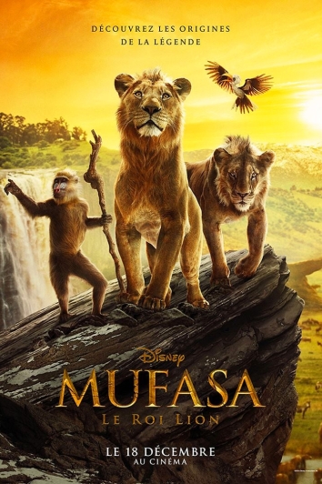 Affiche : Mufasa : le Roi lion