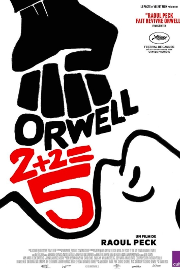 Affiche : Orwel : 2+2=5
