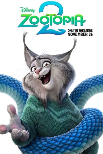 Affiche : Zootopie 2