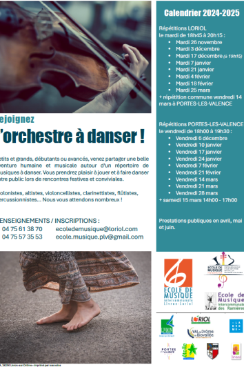 L'ORCHESTRE A DANSER : Appel à candidatures