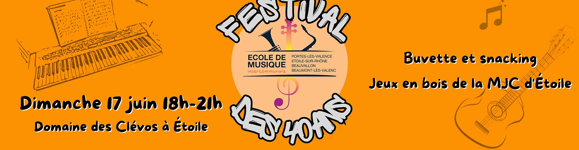 40 ans de l'école de musique