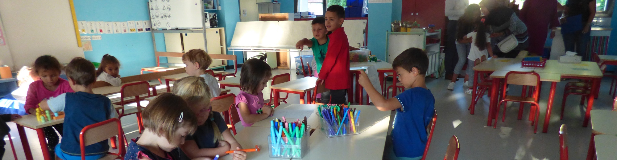 Classe de l'école Pasteur