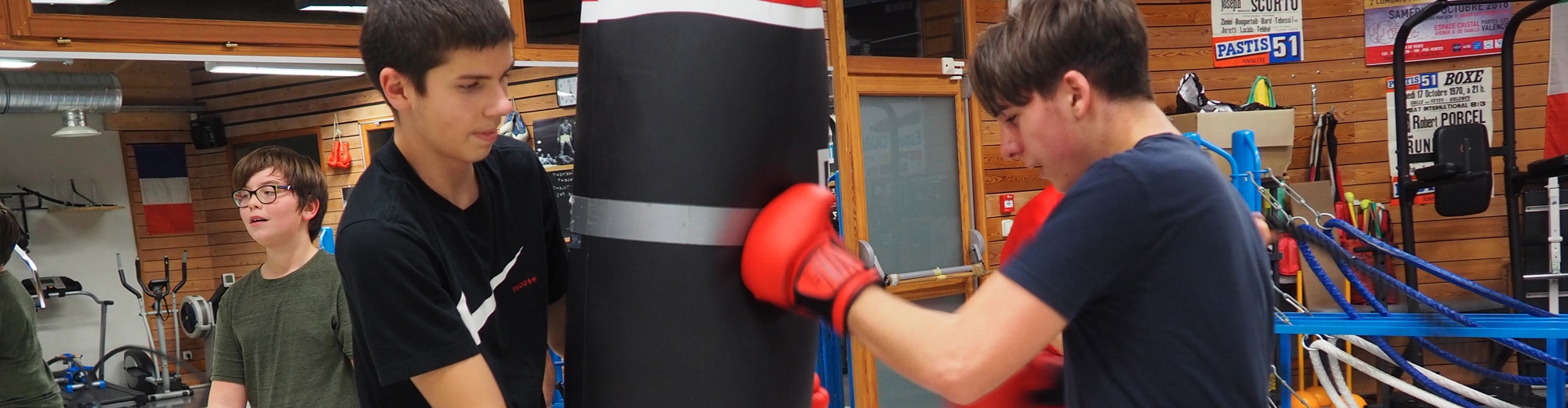 Entrainement de boxe