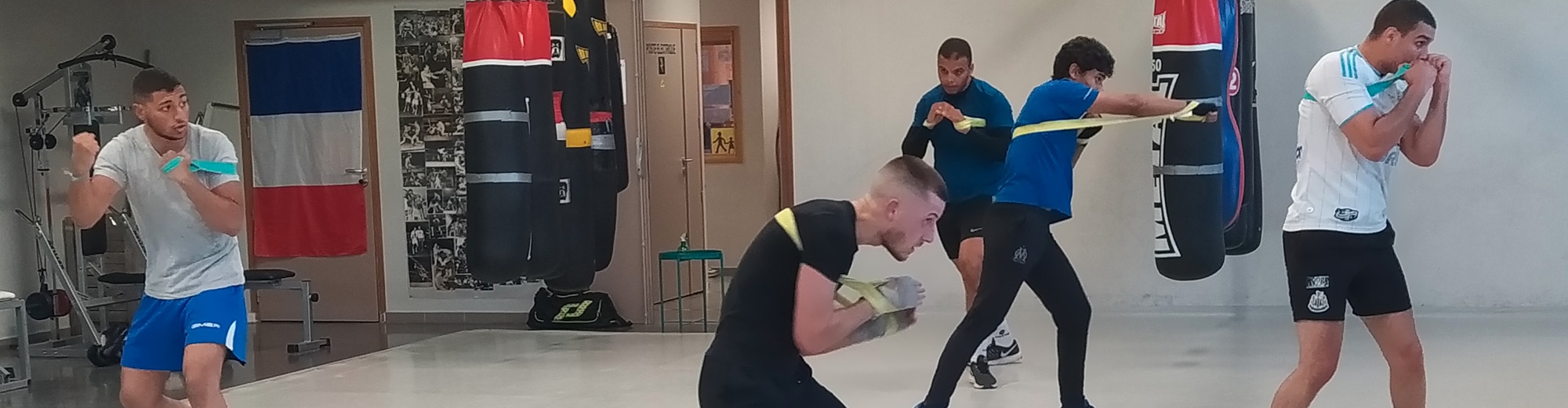 Entrainement de boxe