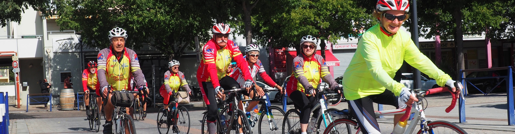 Sortie du cyclotourisme