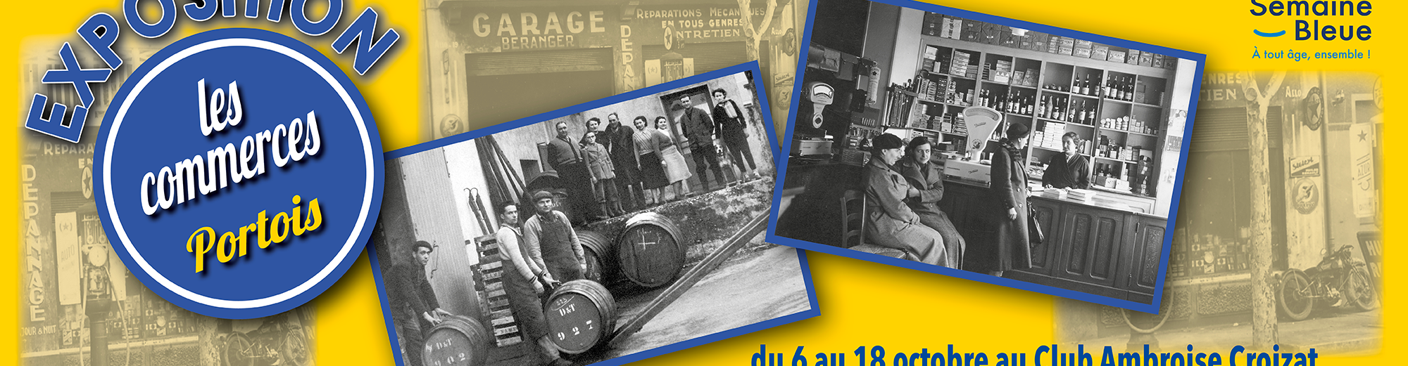 Exposition sur le commerce portois