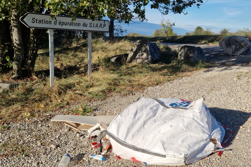 Déchet sauvage