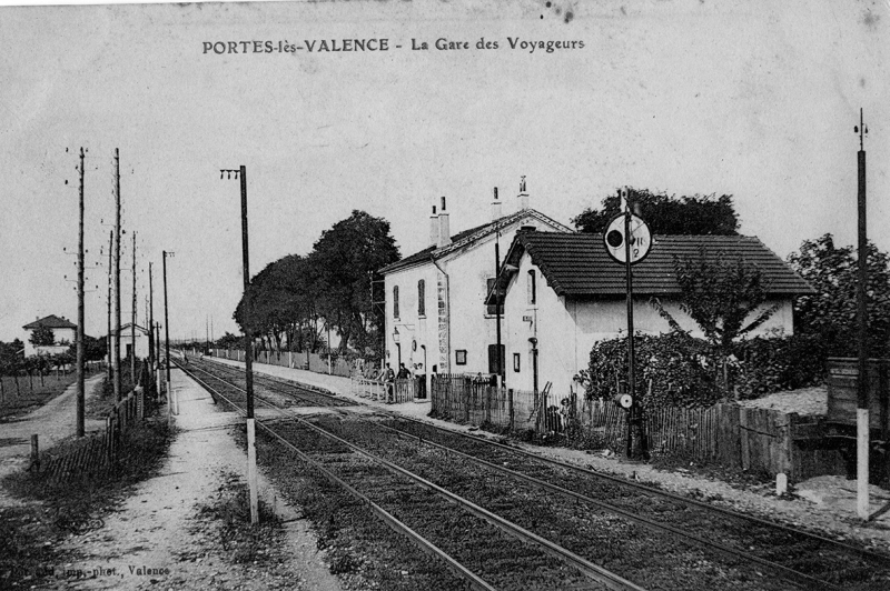 La gare de Portes