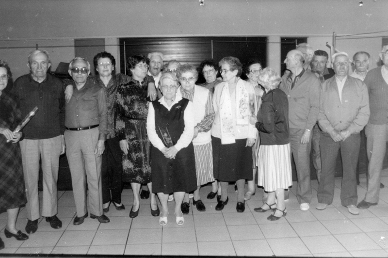 Fête des anniversaires des membres du club Croizat