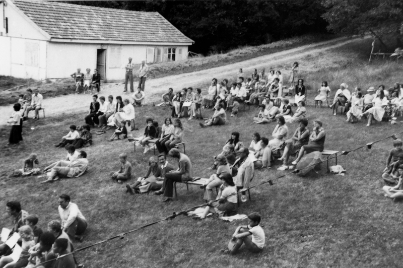 Audition de l'école musique au centre aéré