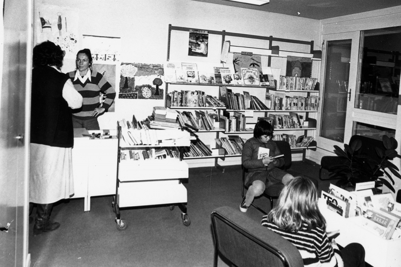 Bibliothèque au centre E.Cotton