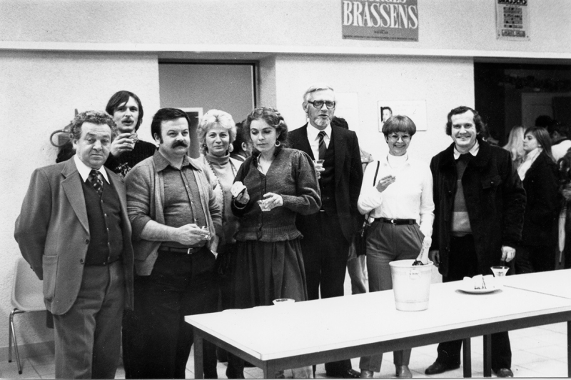 Inauguration de la salle G Brassens