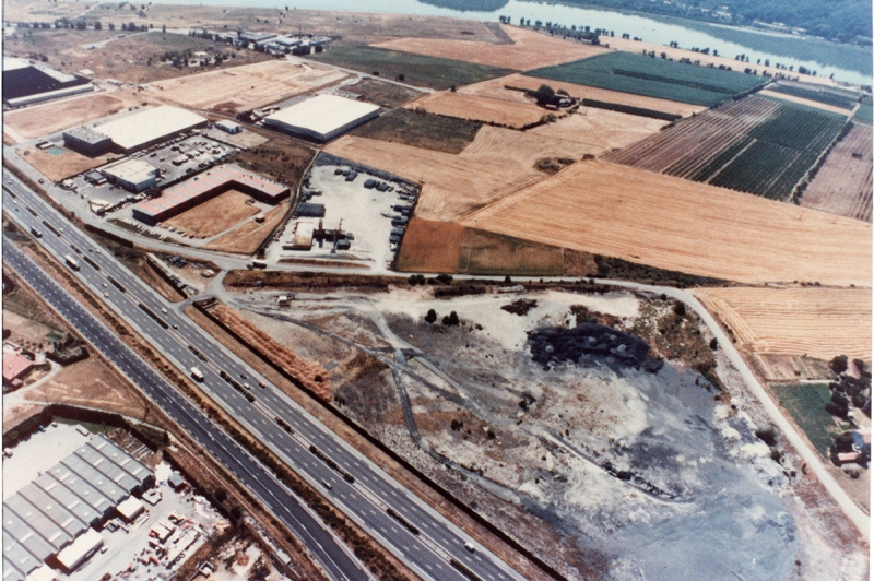 Vue de la zone artisanal de Morlon