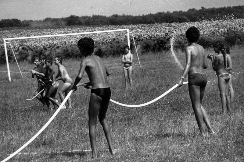 Jeux d'eau au centre ééré