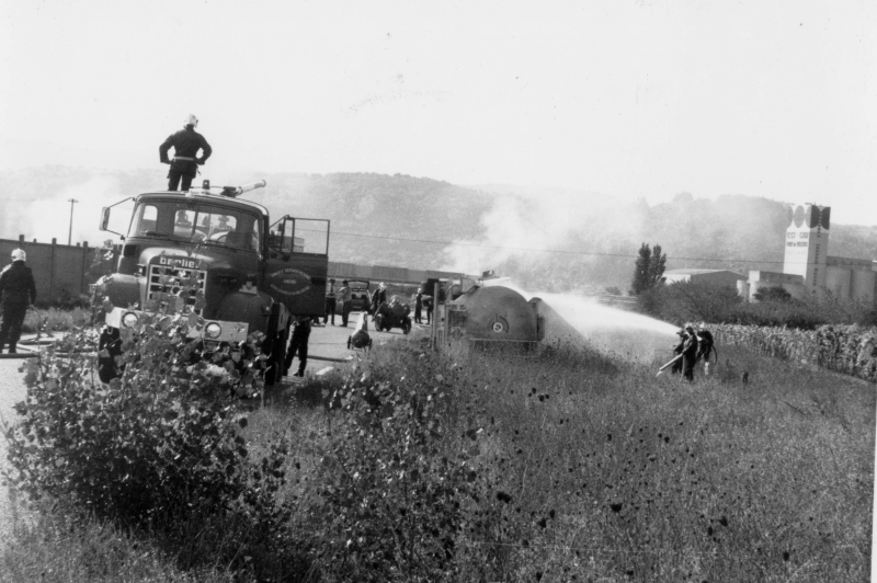 Manoeuvre des pompiers