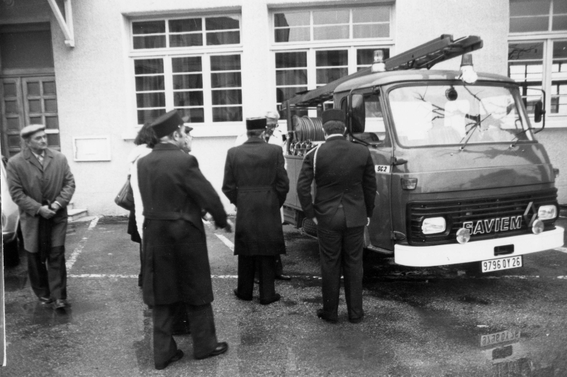 Nouveau camion des pompiers